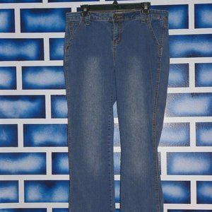 Vintage FL Jeans Ankle Zippers Size 14